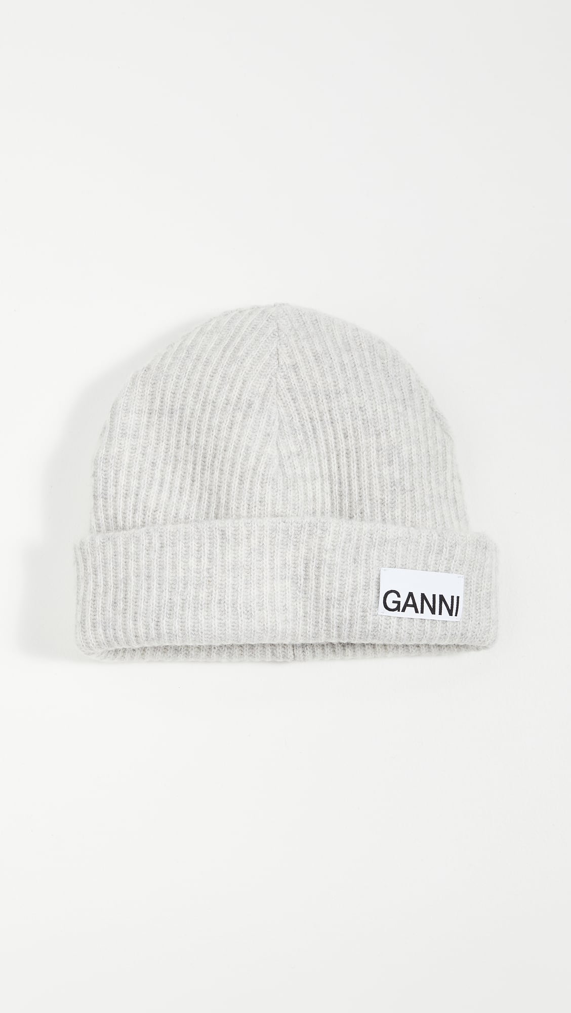 GANNI Recycled Wool Knit Hat