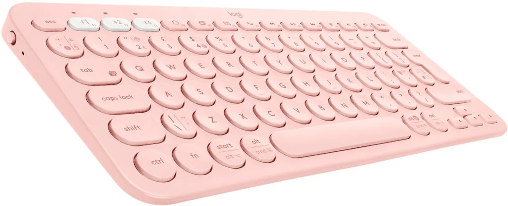 Logitech K380 TKL Bluetooth Scissor Keyboard in Rose