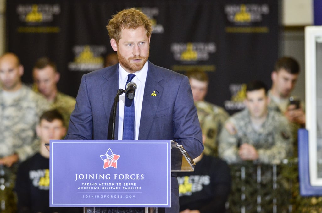 Prince Harry and Michelle Obama at Invictus Games Event 2015