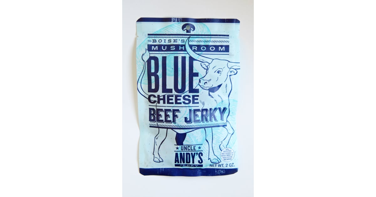 Uncle Andy's Boise's Mushroom Blue Cheese Beef Jerky Best New Snacks