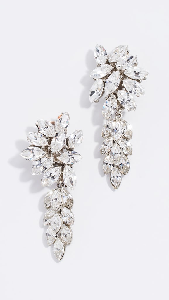 Ben-Amun Crystal Cluster Earrings