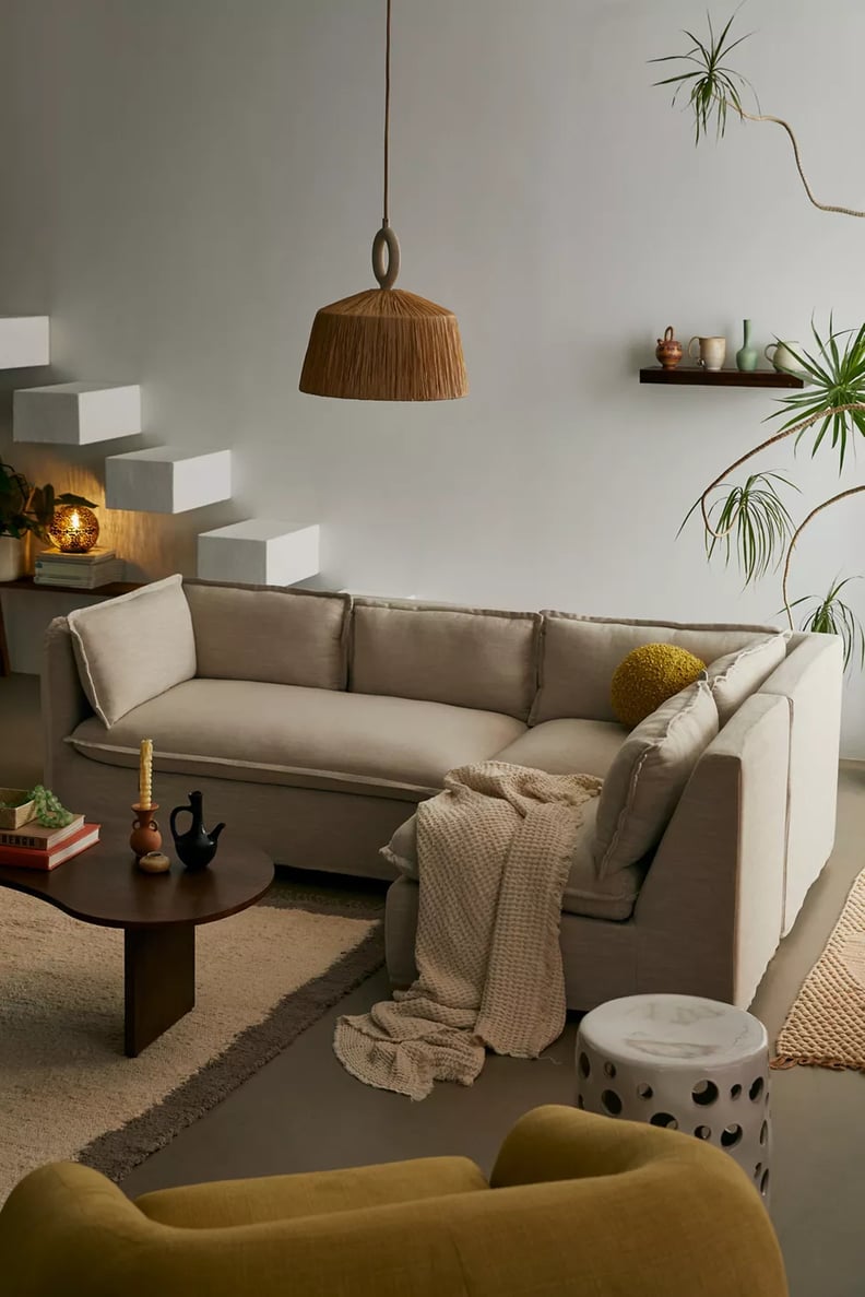 A Minimal Sectional: Maia Sectional Sofa