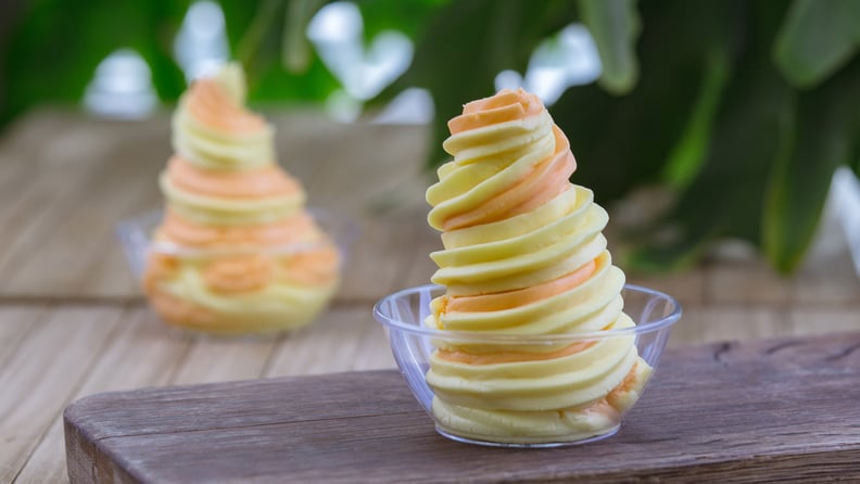 Located on the Jungle River shores in Adventureland at Disneyland Park, The Tropical Hideaway is the destination for extraordinary worldly eats. Menu items include Dole Whip (pictured), chilled ramen salad, warm steamed bao buns, Sweet Pineapple Lumpia an