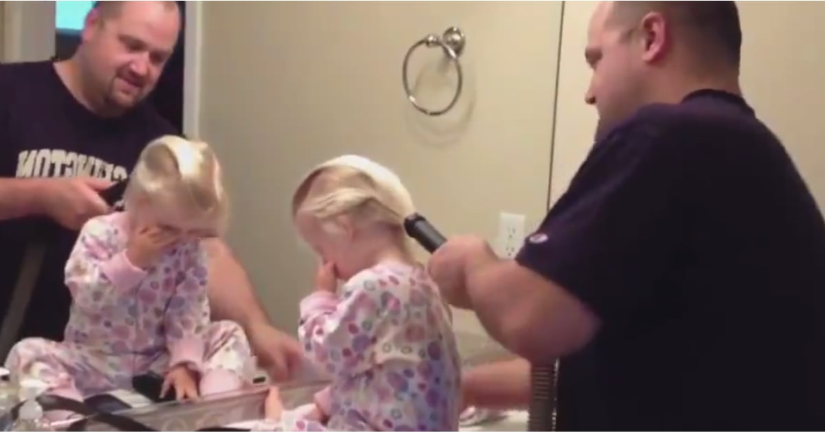 Dad Uses Vacuum to Make Ponytail POPSUGAR Family
