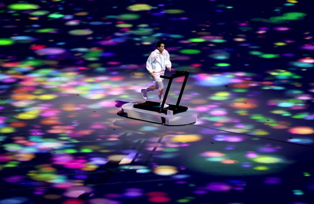 Tokyo Olympics Opening Ceremony: Who Was on the Treadmill?