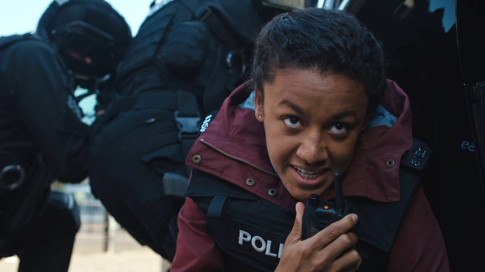 Programme Name: Line of Duty S6 - TX: 11/04/2021 - Episode: Line Of Duty - Ep 4 (No. n/a) - Picture Shows:  DC Chloe Bishop (SHALOM BRUNE-FRANKLIN) - (C) World Productions - Photographer: Screen Grab