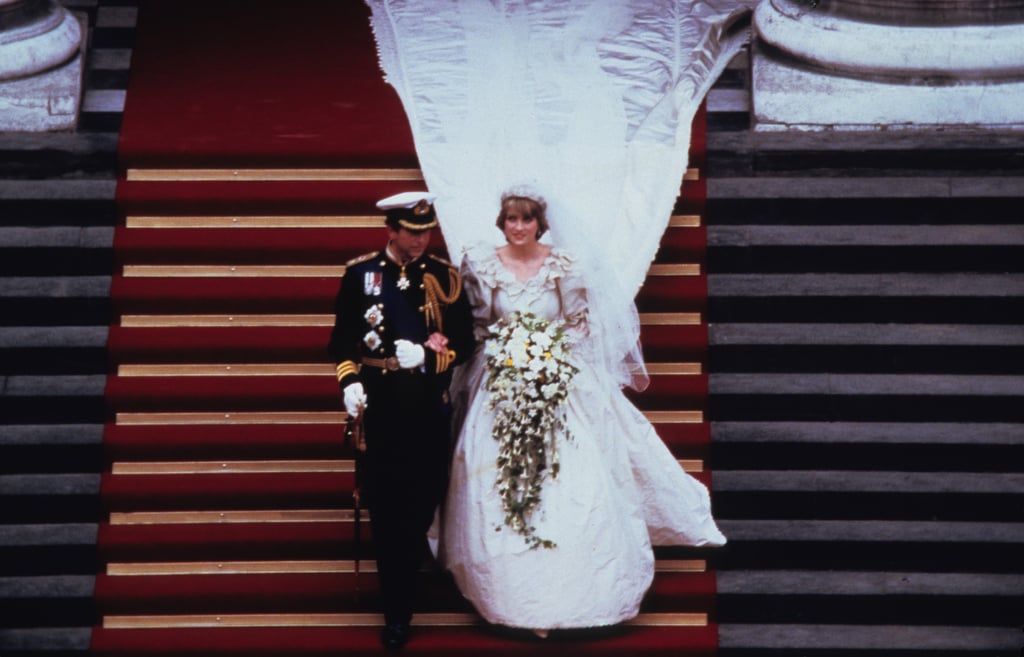 Prince Charles and Lady Diana Spencer 
The Bride: Lady Diana Spencer.
The Groom: Charles, prince of Wales.
When: July 29, 1981. Diana was 20 years old and Charles was 32.
Where: The ceremony took place at St. Paul's Cathedral in London, and 750 million watched it on TV around the world.