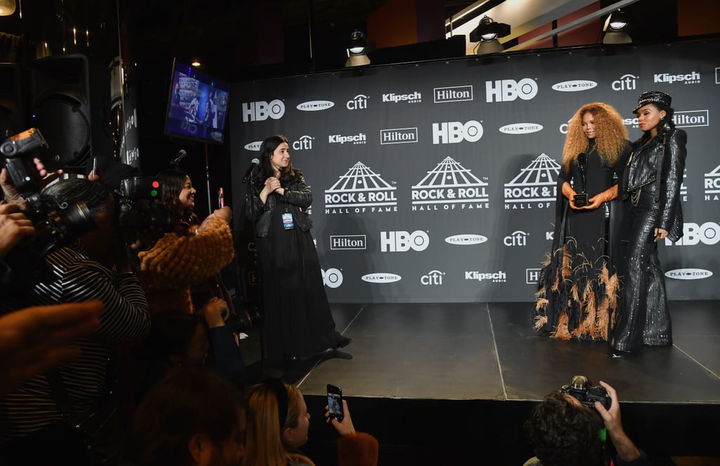 Janet Jackson at Rock and Roll Hall of Fame Ceremony 2019