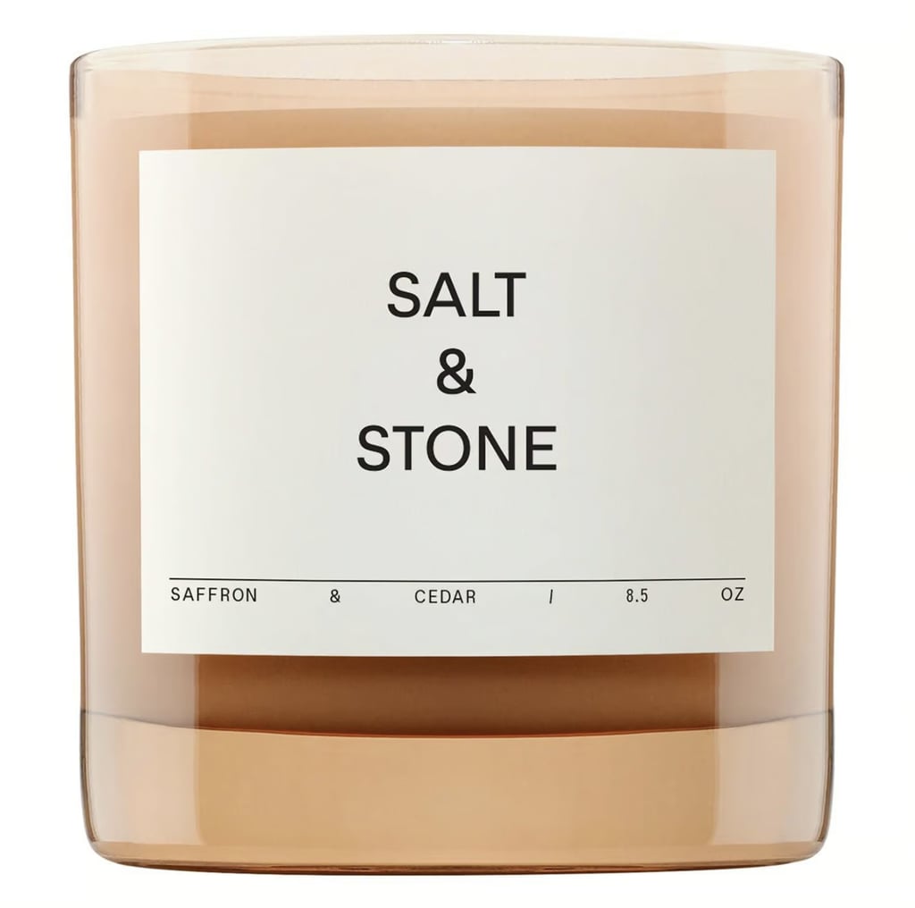 Best Beauty Products From Sephora: Salt & Stone Saffron and Cedar Scented Candle
