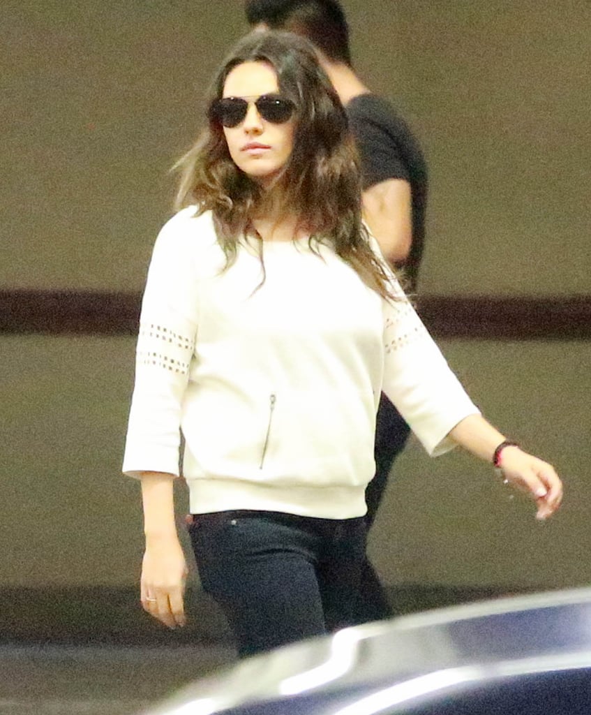 Mila Kunis stepped out for a Tuesday shopping trip in LA.