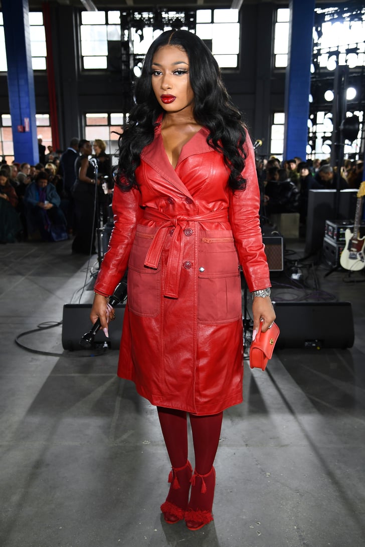 Megan Thee Stallion at the Coach 1941 Fall 2020 Show The Best