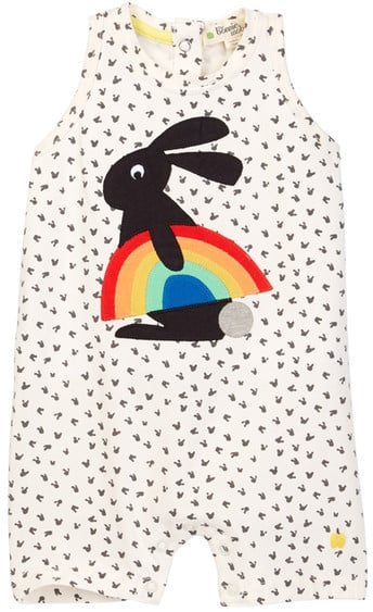 Rainbow Bunny Sleeveless Romper