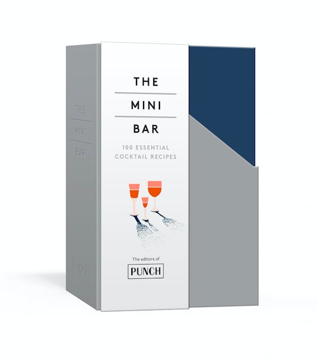 The Mini Bar: 100 Essential Cocktail Recipes; 8 Notebook Set