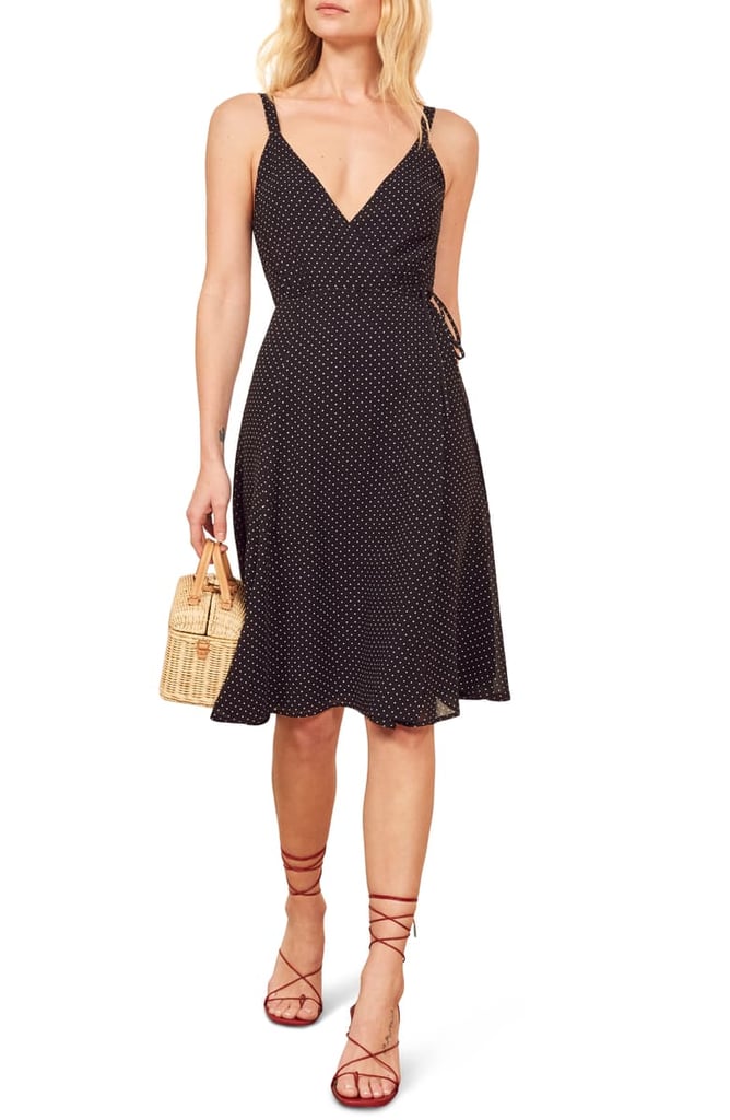 Reformation Mallory Wrap Dress