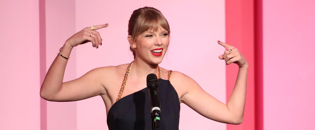 Taylor Swift's Christmas Skittles Manicure Is Festive AF