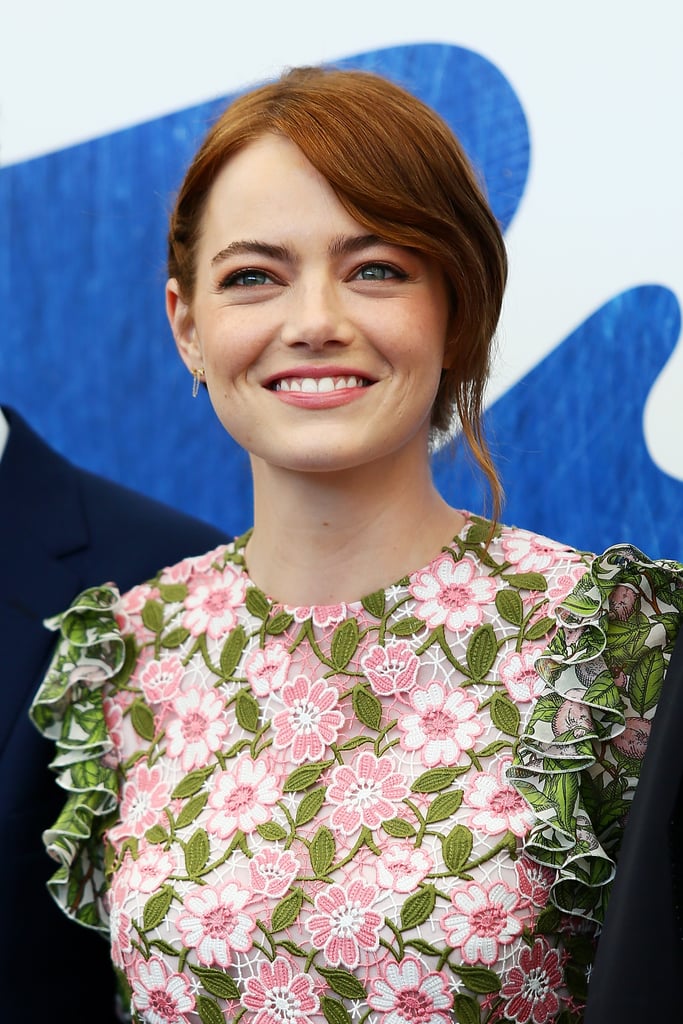 Emma Stone's Braided Updo at the 2016 Venice Film Festival Emma Stone's Braided Updo at the 2016 Venice Film Festival