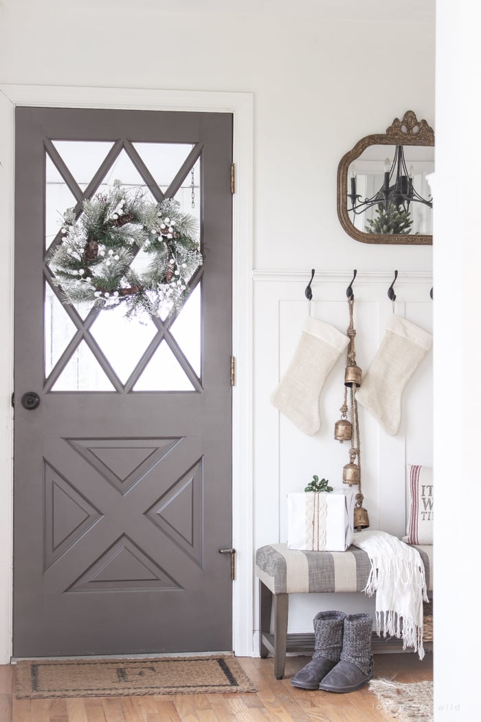 White and Grey Decor With Antique Bronze Touches