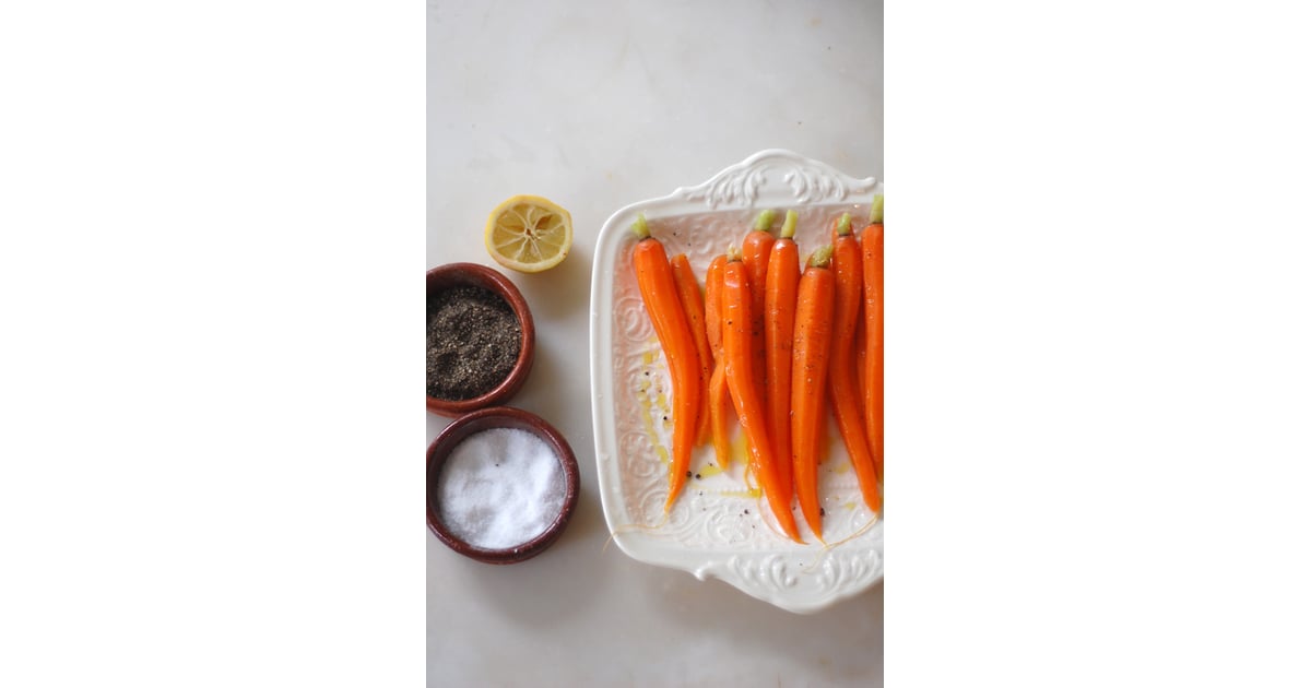 Steamed Carrots With Olive Oil and Lemon Juice Easter