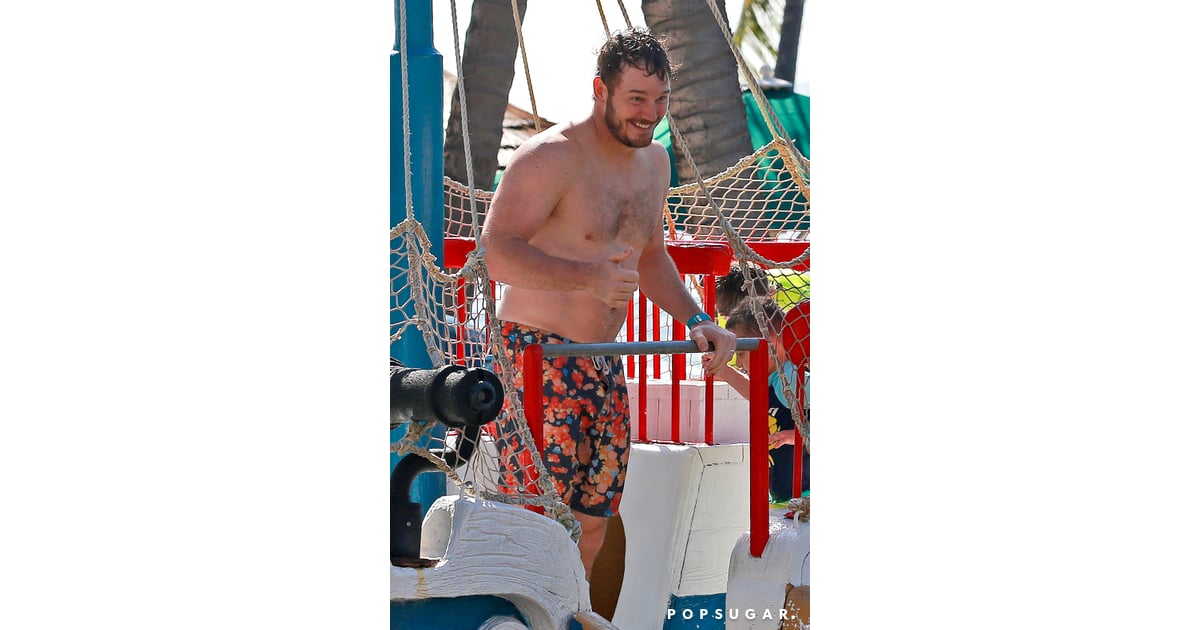 Chris Pratt Shirtless And Anna Faris In A Bikini In Hawaii Popsugar Celebrity Photo 6 