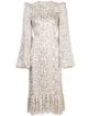 The Vampire's Wife Floral Print Pouf Sleeve Dress
