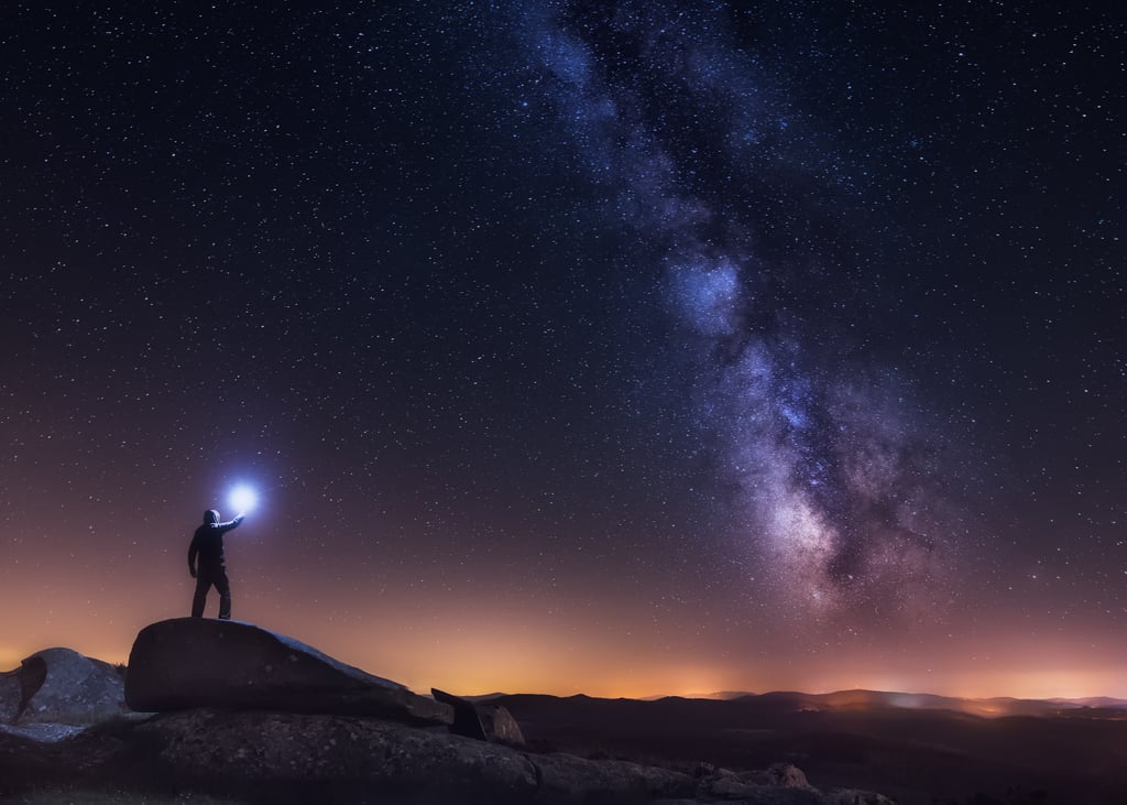 Our neighbor galaxy is Andromeda, which is 2.5 million light years away. There could be life there looking out at the Milky Way!