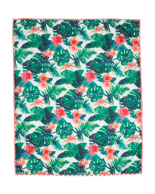 floral picnic rug