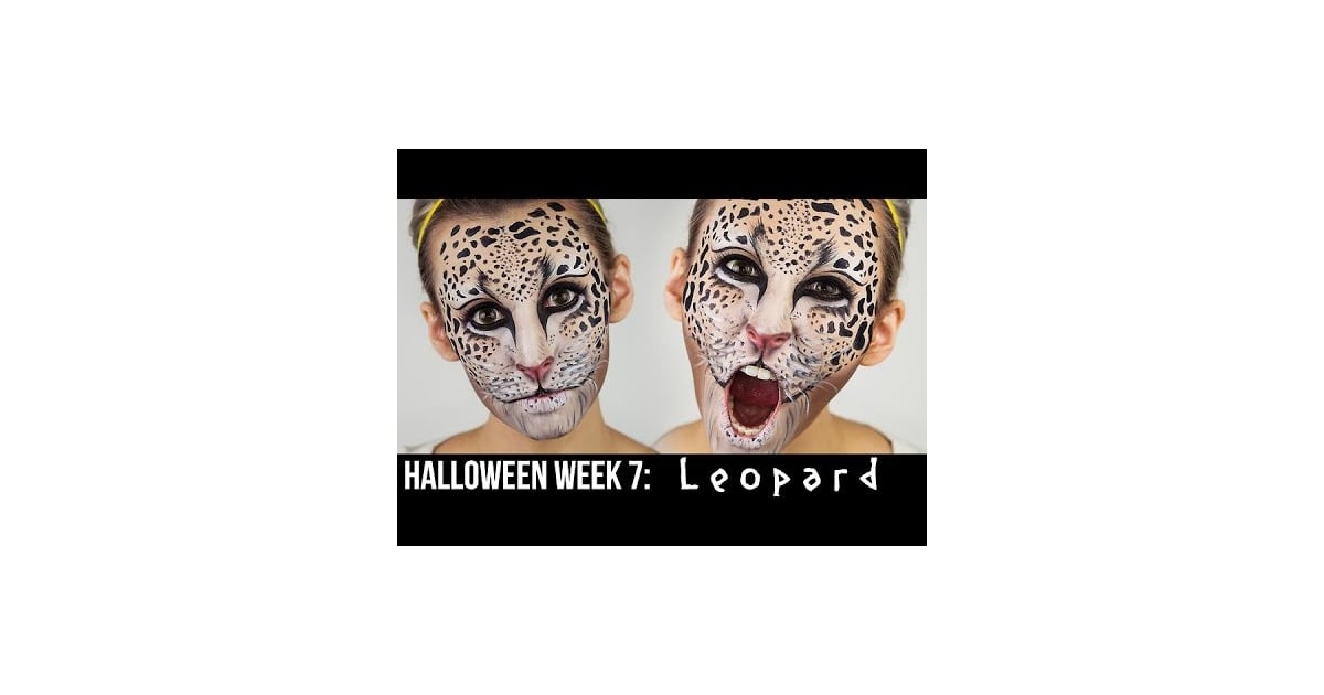 snow leopard face makeup