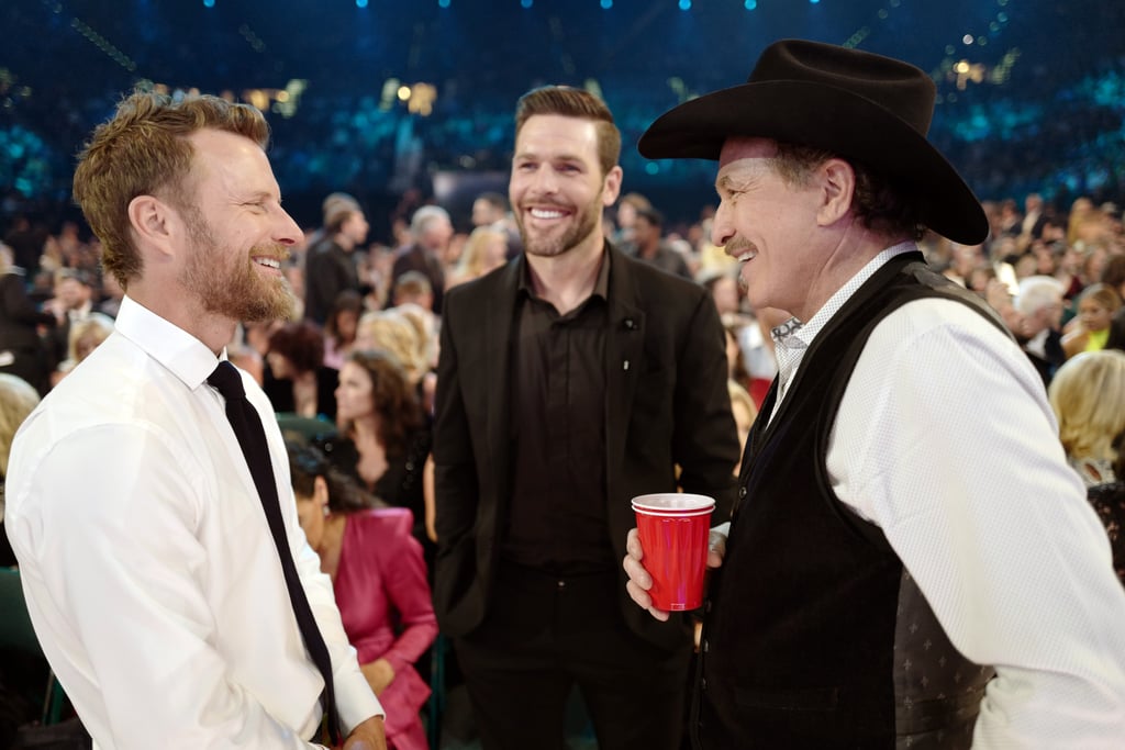 Pictured: Dierks Bentley, Mike Fisher, and Kix Brooks