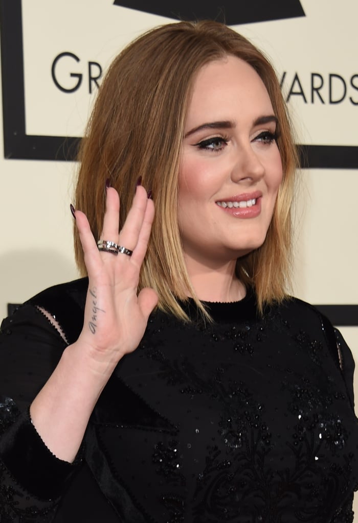 Adele Hair and Makeup at the 2016 Grammy Awards