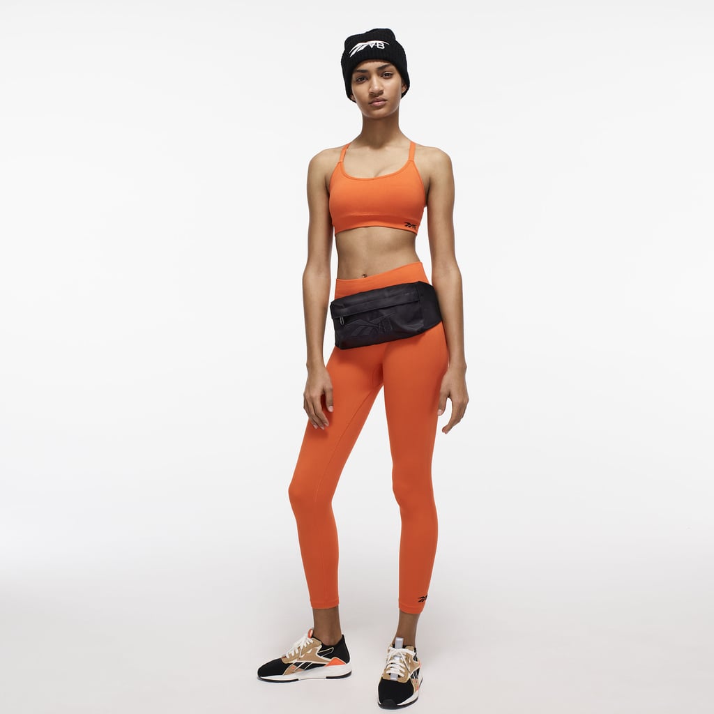 Reebok Victoria Beckham Seamless Bra in Swag Orange