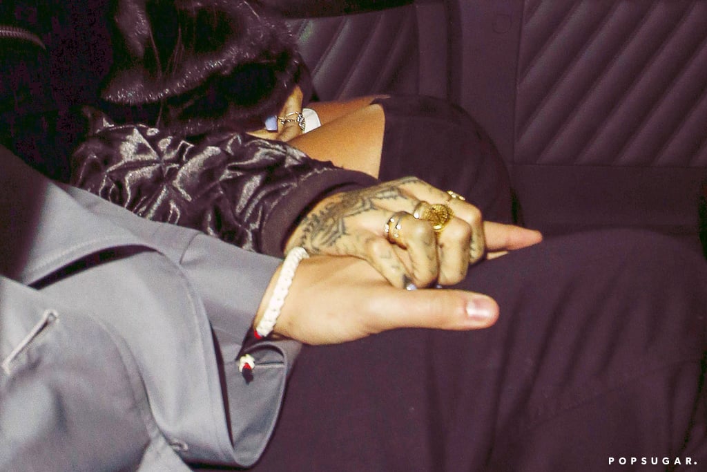 Drake and Rihanna Holding Hands in London