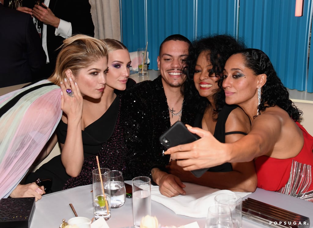 Pictured: Ashlee Simpson, Selma Blair, Diana Ross, Tracee Ellis Ross, and Evan Ross