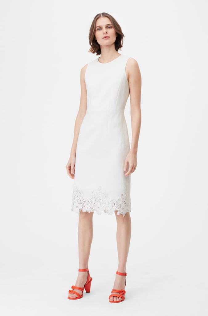 Tailored Eyelet Embroidered Dress