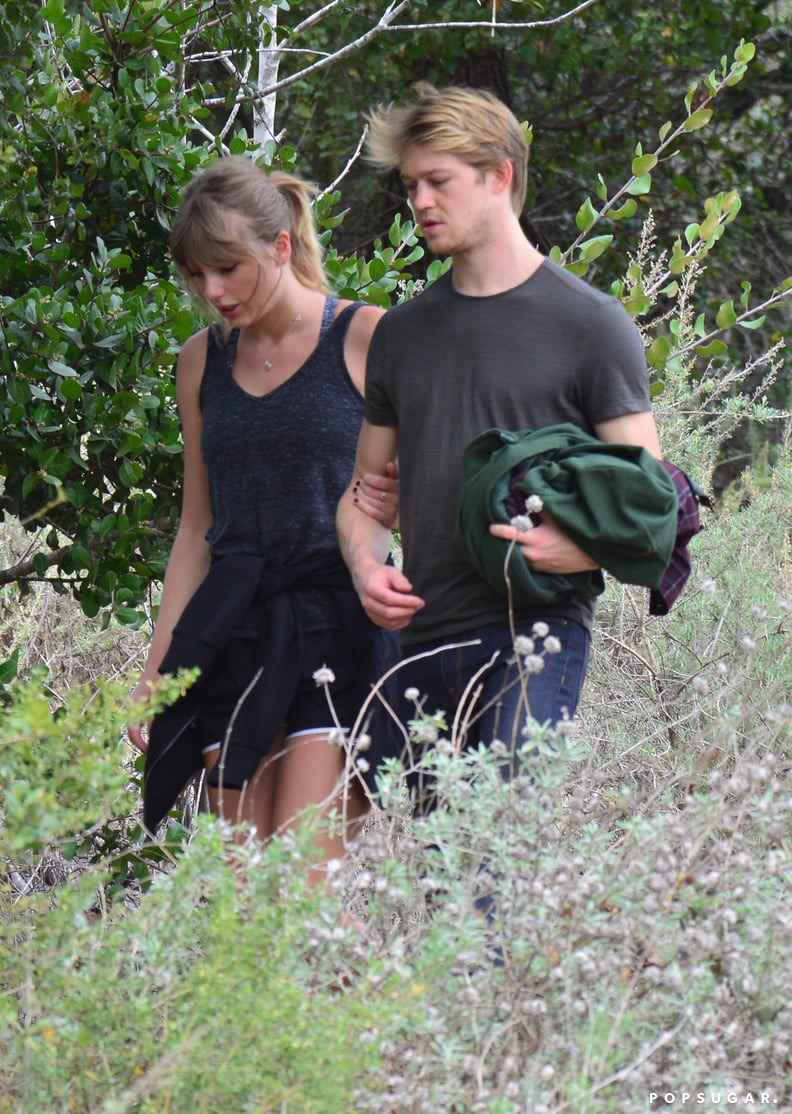 Taylor Swift and Joe Alwyn Hiking in Malibu in March 2018