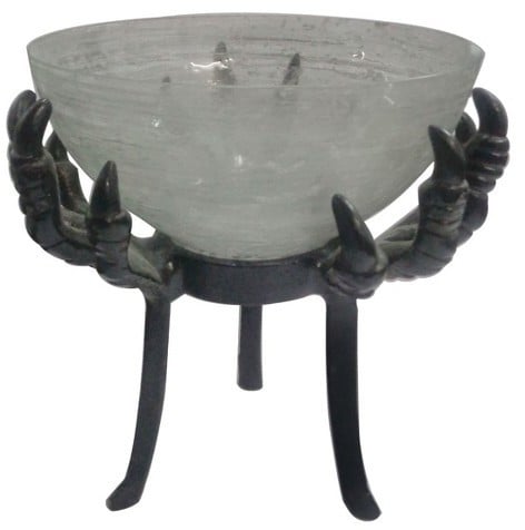 Hyde and Eek! Boutique Halloween Crow Feet Candy Bowl