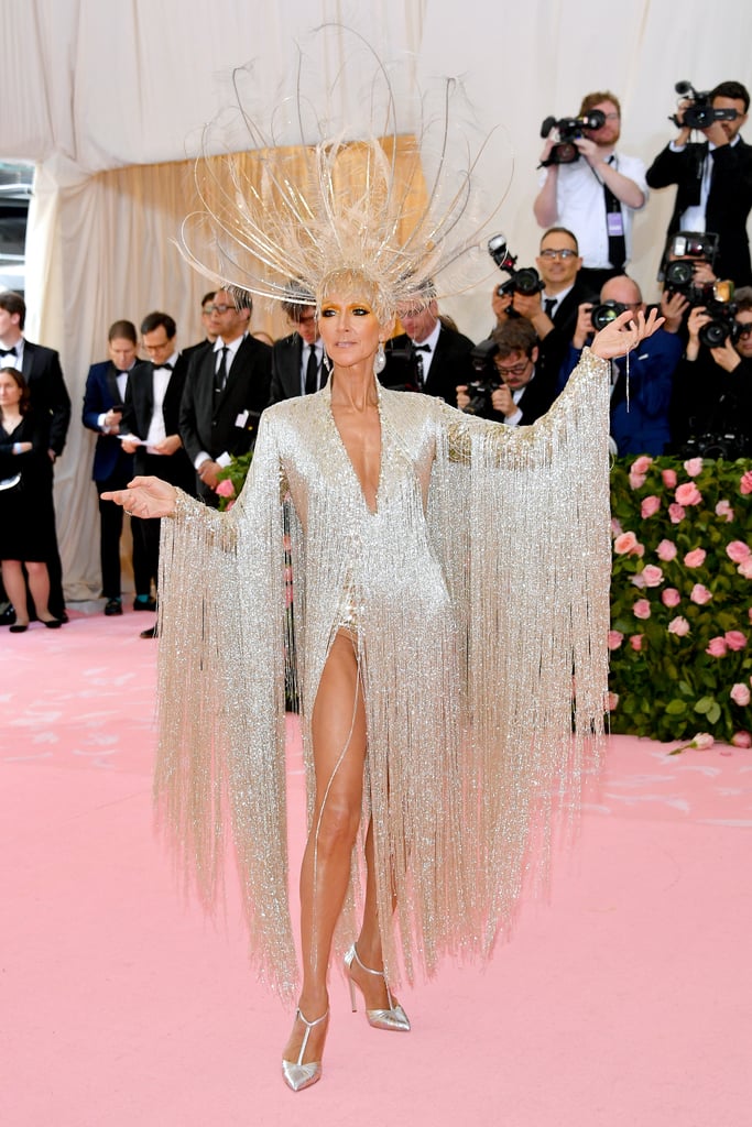 Celine Dion Oscar de la Renta Dress at the 2019 Met Gala