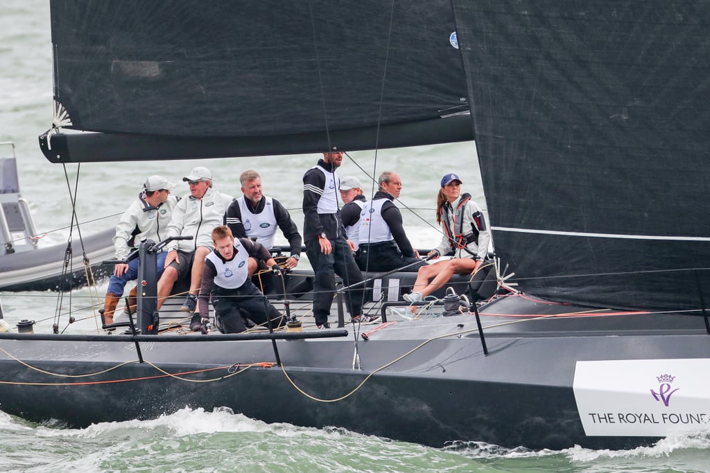 Prince William and Kate Middleton King's Cup Race Aug. 2019