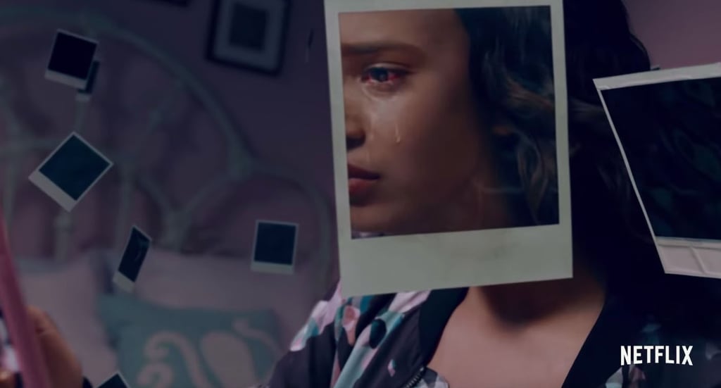 Poor Jessica (Alisha Boe). It looks like she hasn't exactly escaped the horror of what happened to her. Her tears are warranted since her rapist is still out on the loose, and her brave face for her friends doesn't stretch into the safety of her own bedroom.