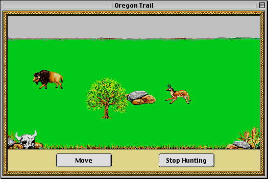 oregon trail 2 hunting