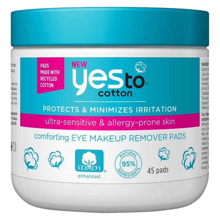 Yes to Cotton Comforting Eye Makeup Remover Pads Best Eye Makeup