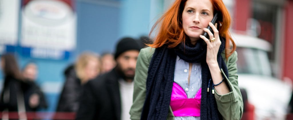 Bras Over Shirt Trend