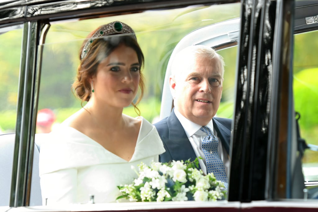 Prince Andrew and Sarah Ferguson at Eugenie's Wedding