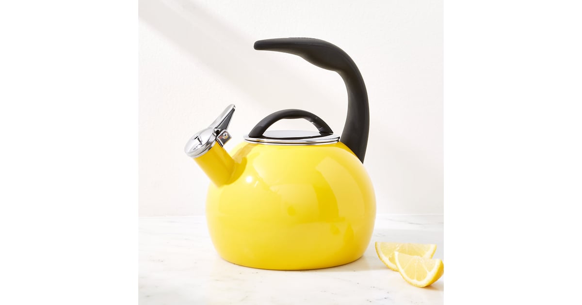 Chantal yellow tea shop kettle