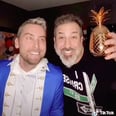 Lance Bass and Joey Fatone Re-Created an *NSYNC Throwback, and . . . the Pineapple, Y'all