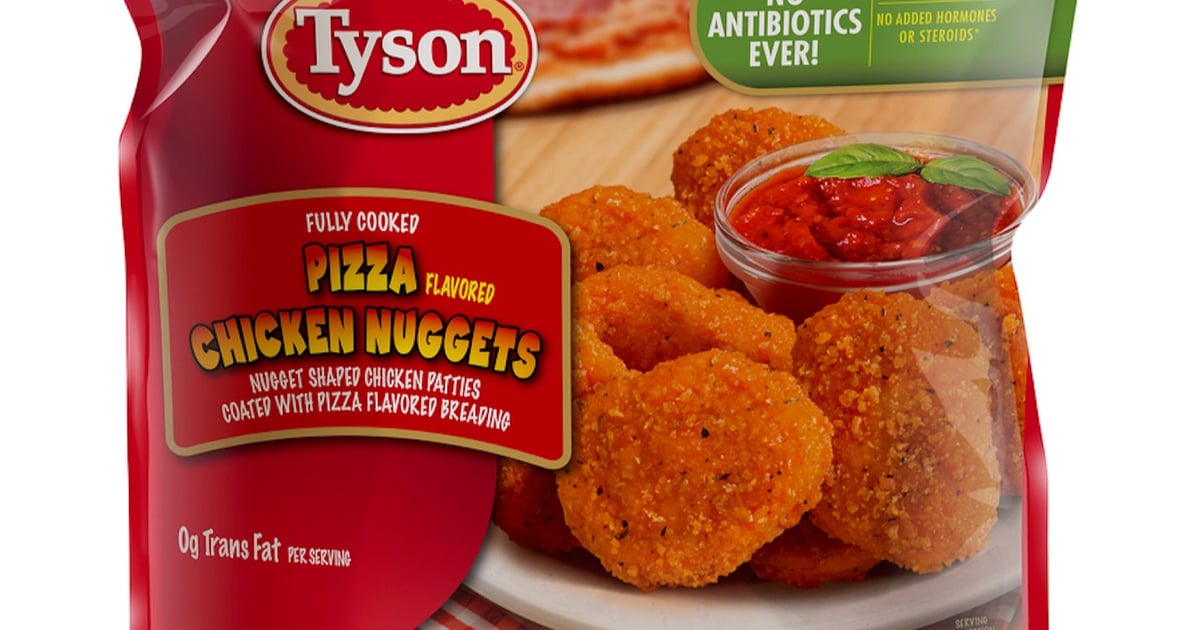 Tyson Pizza Chicken Nuggets | POPSUGAR Family