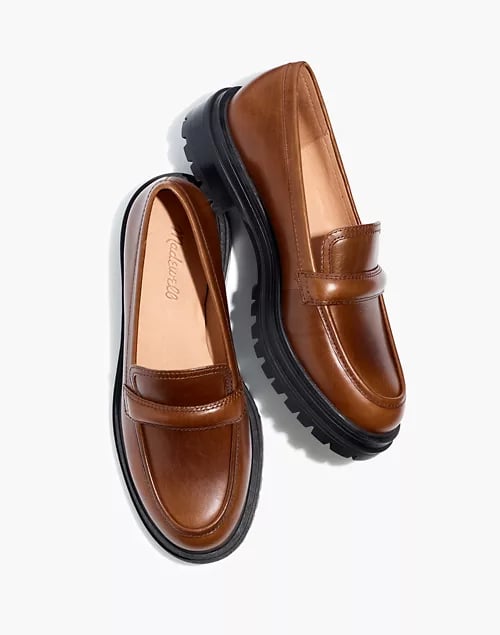 Madewell The Bradley Lugsole Loafer in Leather