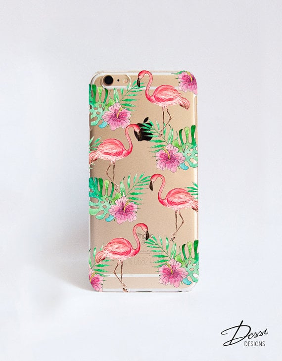 Pink Flamingo iPhone Case