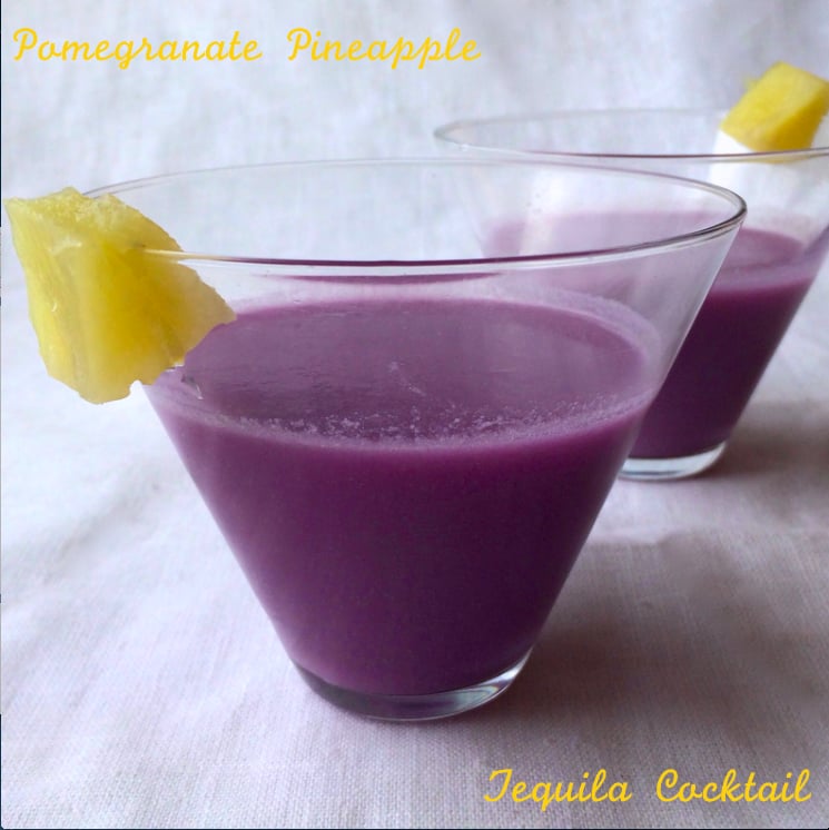 Pomegranate Pineapple Tequila Cocktail