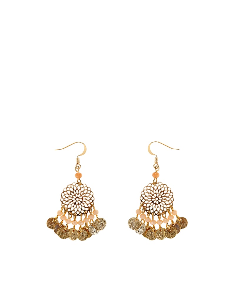 Accessorize Filigree Bead Drop Earrings ($16)