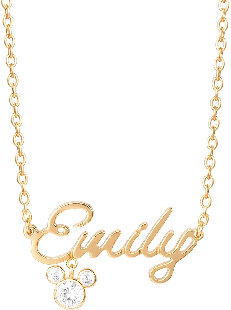 A Personalized Gift: Disney Mickey Mouse Custom Name Necklace